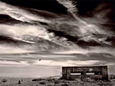 World War Two defences at Rye Harbour - from the book Travels Around Routes 259 by photographer D Charles Mason.
