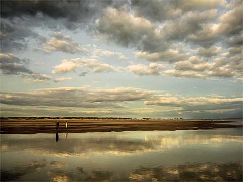 Camber Sands - from the book Travels Around Routes 259 by photographer D Charles Mason.